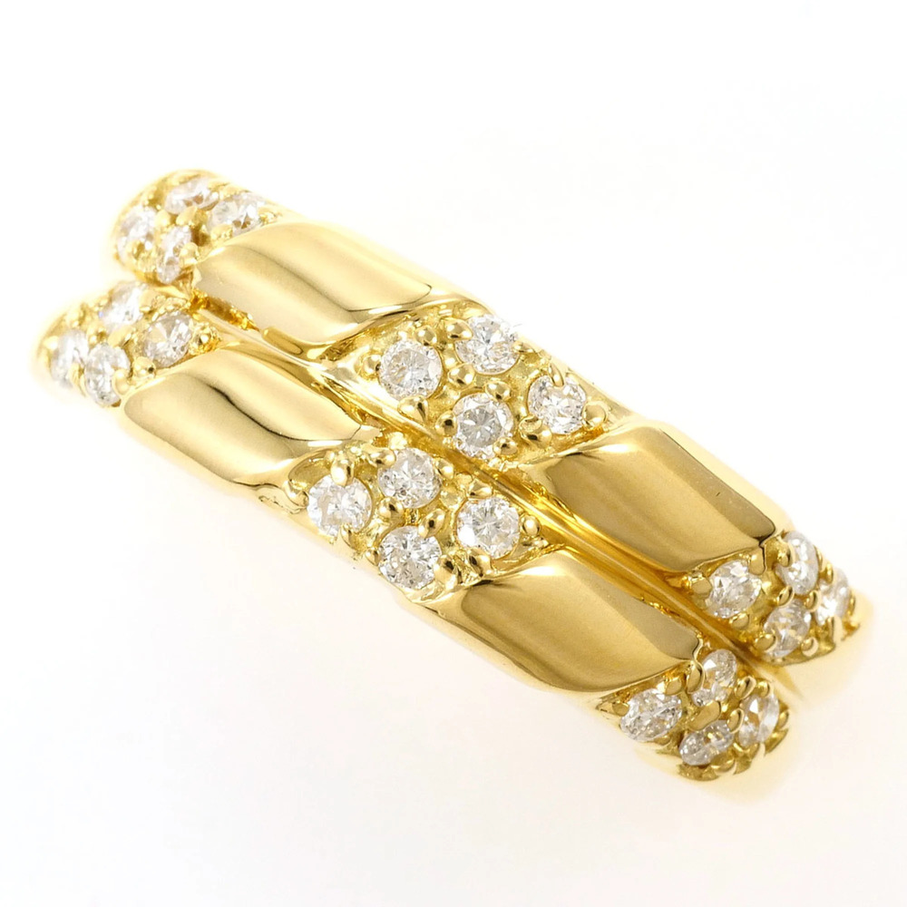 VINTAGE 18k Gold Diamond Ring